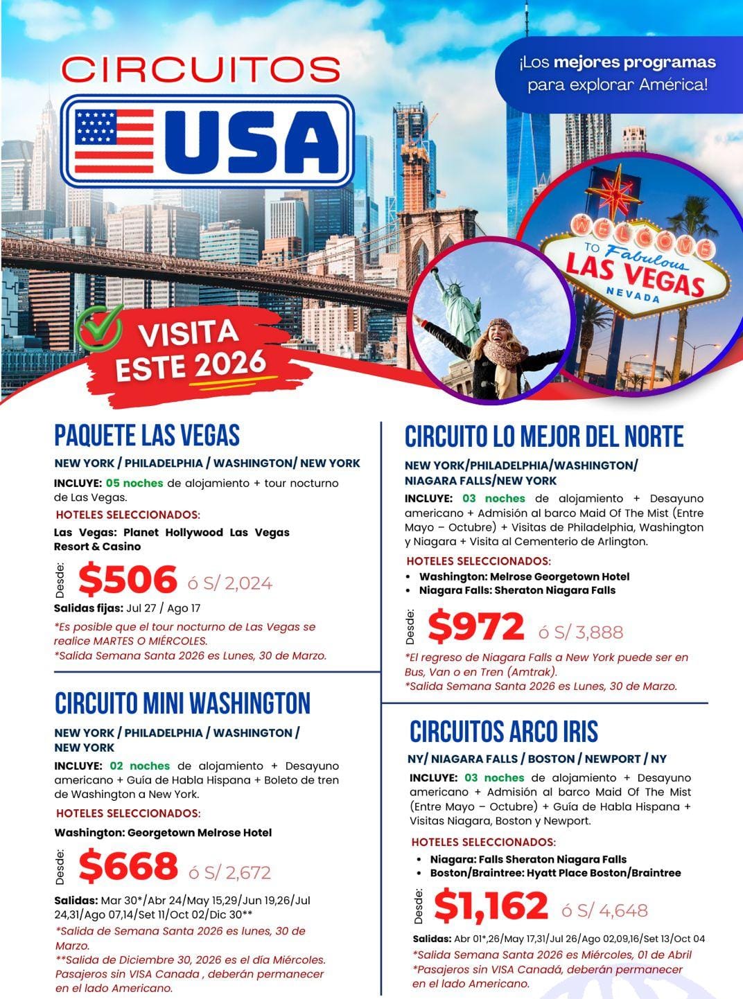 Circuitos USA 2026 - 06