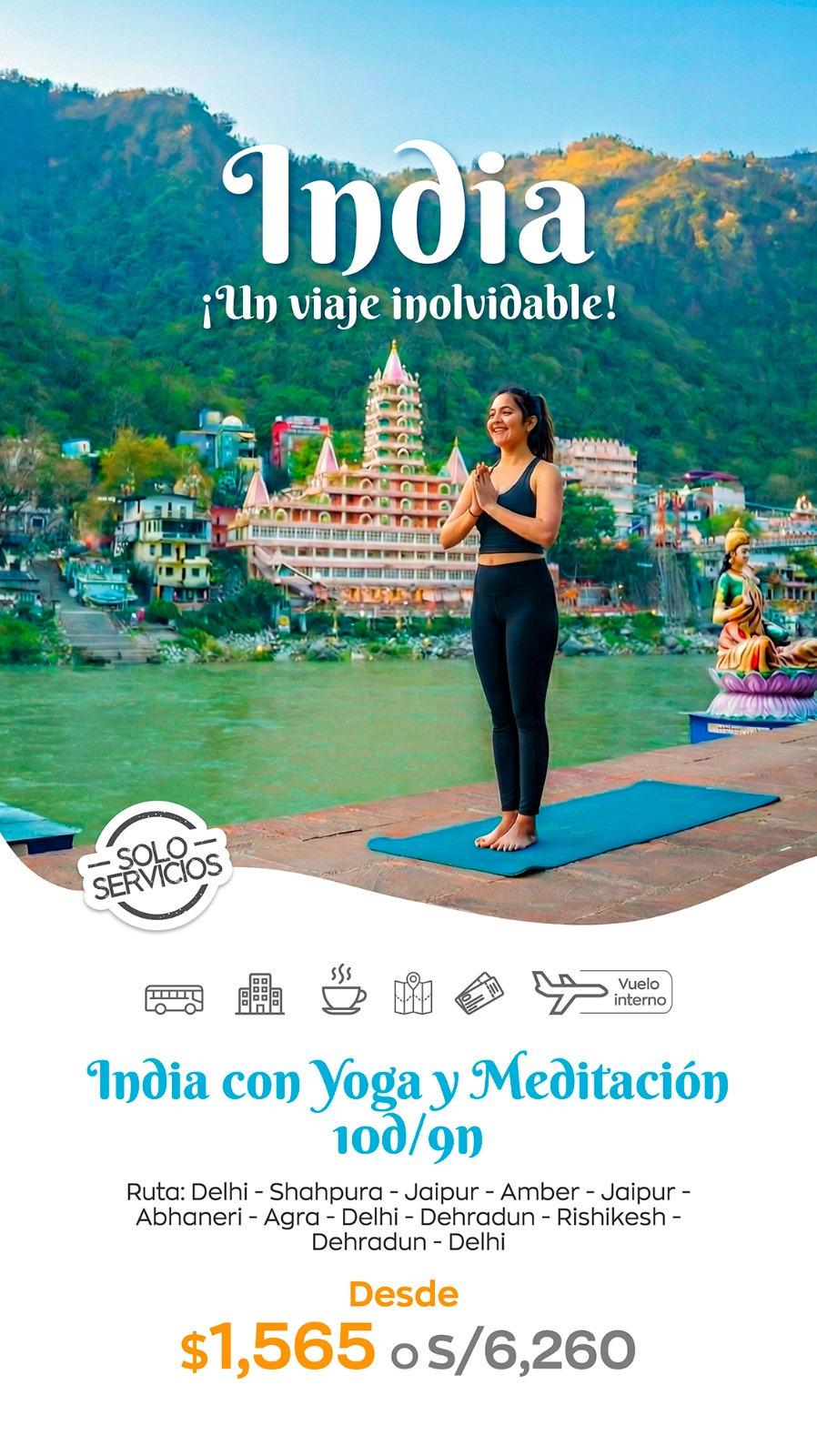 India: Yoga y Meditación